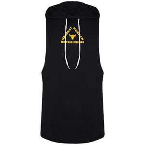 Under Armour Project Rock Mens Black ärmellose Hoodie