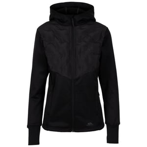 Trespass Womens/Ladies Marney Active Hybrid Jacket (Schwarz)