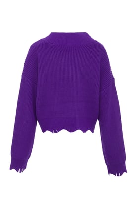 Mymo Pullover Damen lila