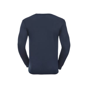 Russell Collection - Sweatshirt V-Ausschnitt für Herren (Dunkelblau)