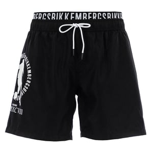 Bikkembergs Homme Maillots de bain Neoclassical Pupino    Noir