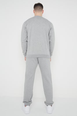 Nike Herren Club Fleece Full Trainingsanzug Set Grau