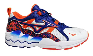 Mizuno Sport Style Wave Rider 1 White/Blue Trainer