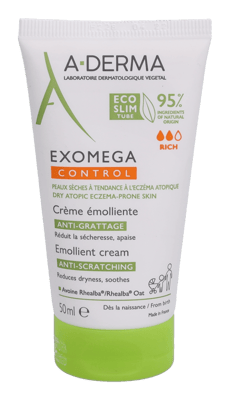 A-Derma Exomega Control Emollient Cream50 ml.