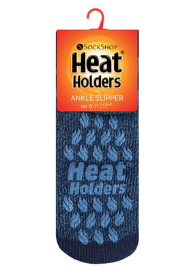 Herren 2.3 TOG Rutschfeste Low Cut Ankle Thermal Slipper Socken mit Griffen
