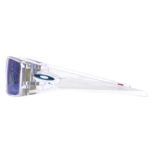 Oakley Wrap Unisex Klar Prizm Saphir Polarisiert Heliostat