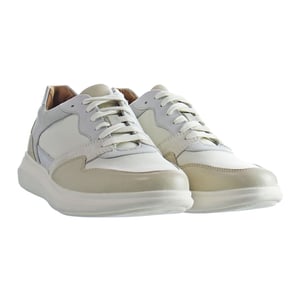 Clarks Un Globe Run Herren White Trainer