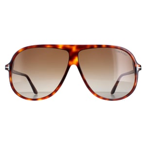Tom Ford Schild Unisex Havanna Braun Farbverlauf Spencer 02 FT0998