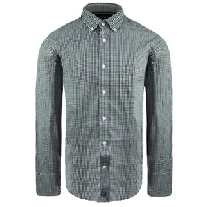 Eden Park Regular Herren Oxford-Hemd in Marineblau/Weiß