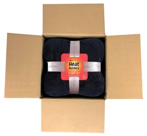 Extra weiche, warme 1,7 TOG Luxus-Thermofleece-Decke - 180 x 200 cm