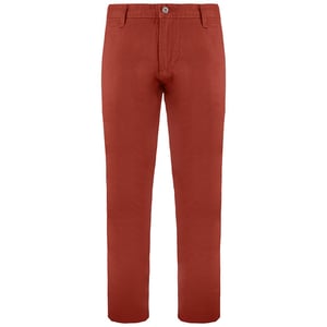 Docker Slim Tapesed Bein Herren Schokoladen -Chino -Hosen