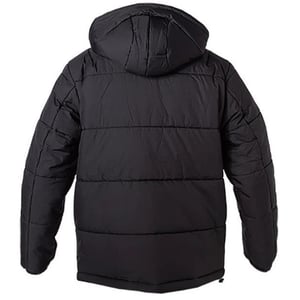 Fred Perry – Isolierte Primaloft-Kapuzenjacke in Schwarz
