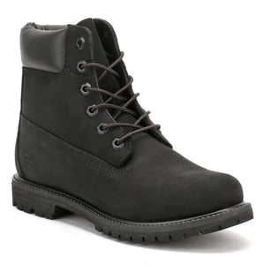 Timberland Womens 6 Inch Premium Schwarz Nubukleder Stiefel