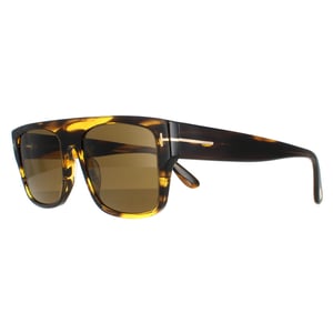 Lunettes de soleil Tom Ford Dunning FT0907 48J Tortoise Brown