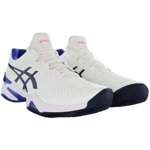 Asics Court FF 2 Clay Tennisschuhe für Damen, Weiß