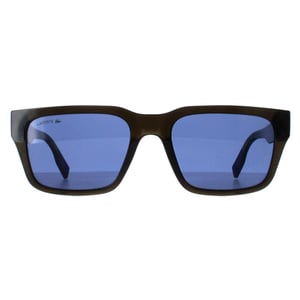 Lacoste L6004S 024 donkergrijs blauwe zonnebril