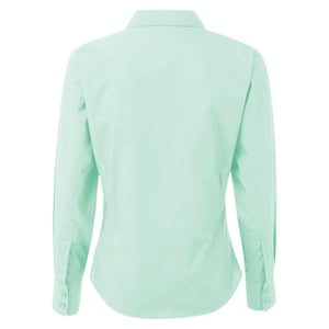 Premier - Bluse für Damen Langärmlig (Wasserblau)