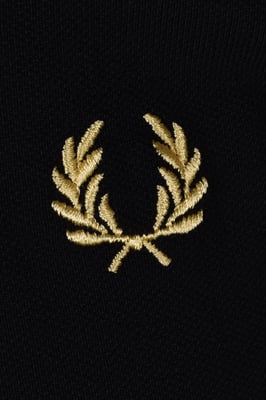 Fred Perry Das Original Made In England Polo-Shirt Schwarz