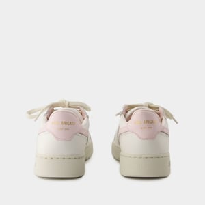 Sneakers Dice Stripe - Axel Arigato - Leder - Weiß/Pink