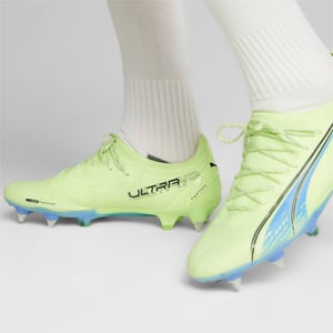 Puma Ultra Ultimate MXSG Mens Green Football Stiefel