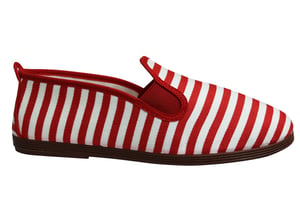 Flossy Style Corella Rot/Weiß Plimsolls