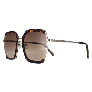 Guess Randlos Damen Dunkel Havanna Braun Gradient GF0418