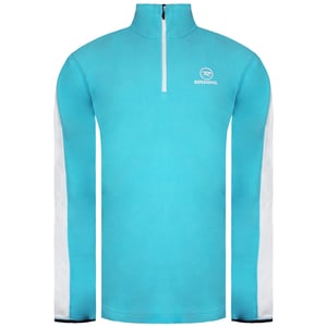 Rossignol Long Sleeve Halb -Reißverschluss Blue Herren Micro Fleece Sweaters RL3ML12 771