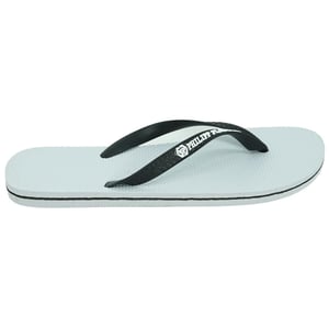 Philipp Plein Marke Logo Weiß Flip Flops