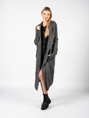La Haine Inside Us Strickjacke Unisex Damen grau