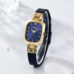 Victoria Hyde Vivian Damenuhr klassische Uhr in blau