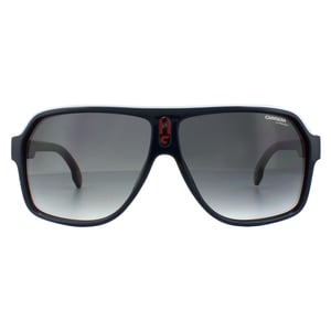 Carrera Aviator Unisex Sonnenbrille blau rot weiß dunkelgrau Gradient