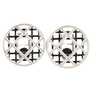Christian Dior Clips Ohrringe aus Sterlingsilber