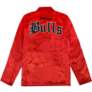 Mitchell & Ness Chicago Bulls NBA Old English Faded Satinjacke