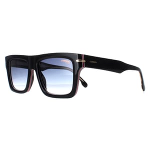 Carrera 305/S M4P 08 gestreifte Sonnenbrille schwarz blau mit Farbverlauf