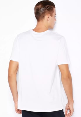 Nike Herren-T-Shirt mit gesticktem Swoosh Weiß