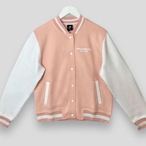 New Balance Damen Varsity Bomberjacke in Rosa