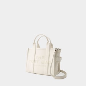 The Mini Tote - Marc Jacobs - Leder - Silber