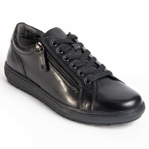 Purapiel Oxford-Schuh Ailina Schwarz