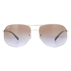 Lunettes De Soleil Ray-Ban RB3387 003/68 Dégradé Brun Argenté
