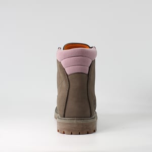 Timberland 6 Zoll Premium Navy Nubuck Leder Junioren Schnürstiefel A2F3U