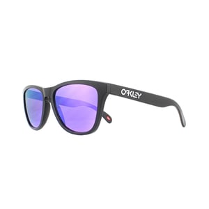 Oakley Square Unisex Matte Schwarz Prizm Violett Sonnenbrillen