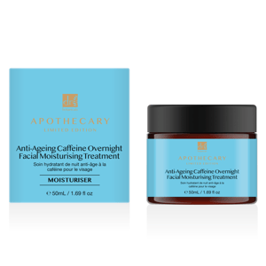 Dr Botanicals Anti-Aging Koffein-Feuchtigkeitsbehandlung für das Gesicht über Nacht 50ml