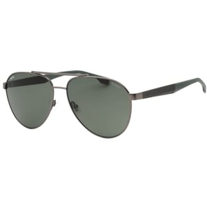 Hugo Boss Graugrüne Polarisierte Linse Matte Ruthenium Sonnenbrille