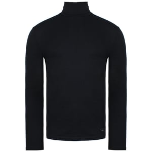 Hom Plain Herren Schwarzer Golfpullover