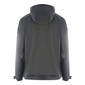 Lyle & Scott Schlichte Jacke mit Kapuze Schwarz