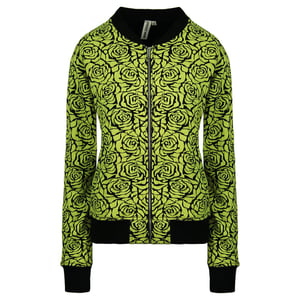 Vans von der Wand Langarm Reißverschluss UP Printed Womens Yellow Track Jacke V2YRD2P