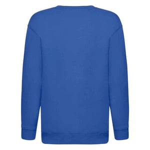 Fruit of the Loom - "Premium" Sweatshirt Überschnittene Schulter für Kinder (Königsblau)