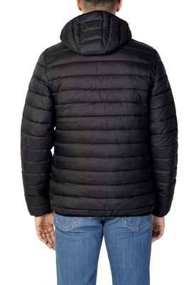 Aquascutum London Logo Schwarz Active Hoodie Jacke