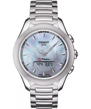 Tissot T-touch Solar Damenuhr Silber T0752201110100