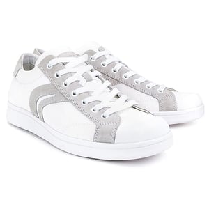 Geox Warrens Mens White Trainer